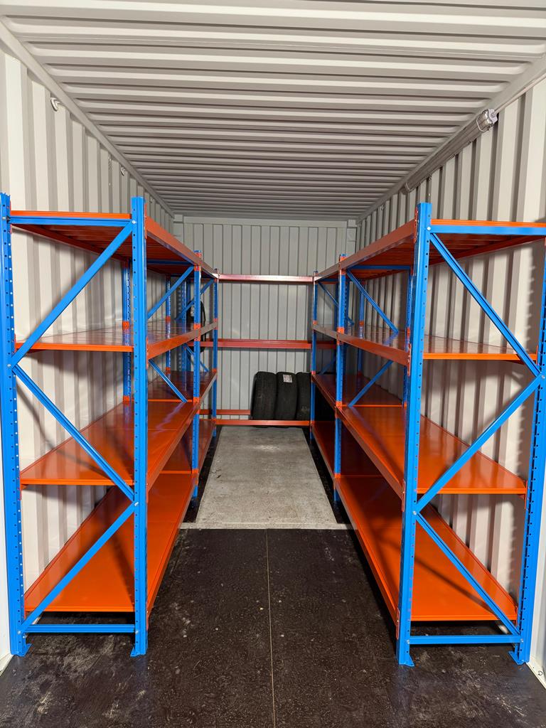 Regál pro pneumatiky 2000 × 2000 × 600 mm – nosnost 2 t - Obrázek 3