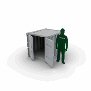 Malý kontejner nový po jedné cestě 5 (ft) stopový